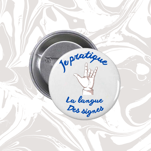 👉 Badge “Je pratique la langue des signes”