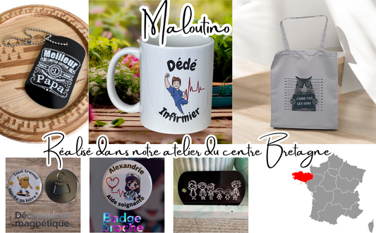✨ Maxloutino – Créateur d’objets personnalisés en Centre Bretagne